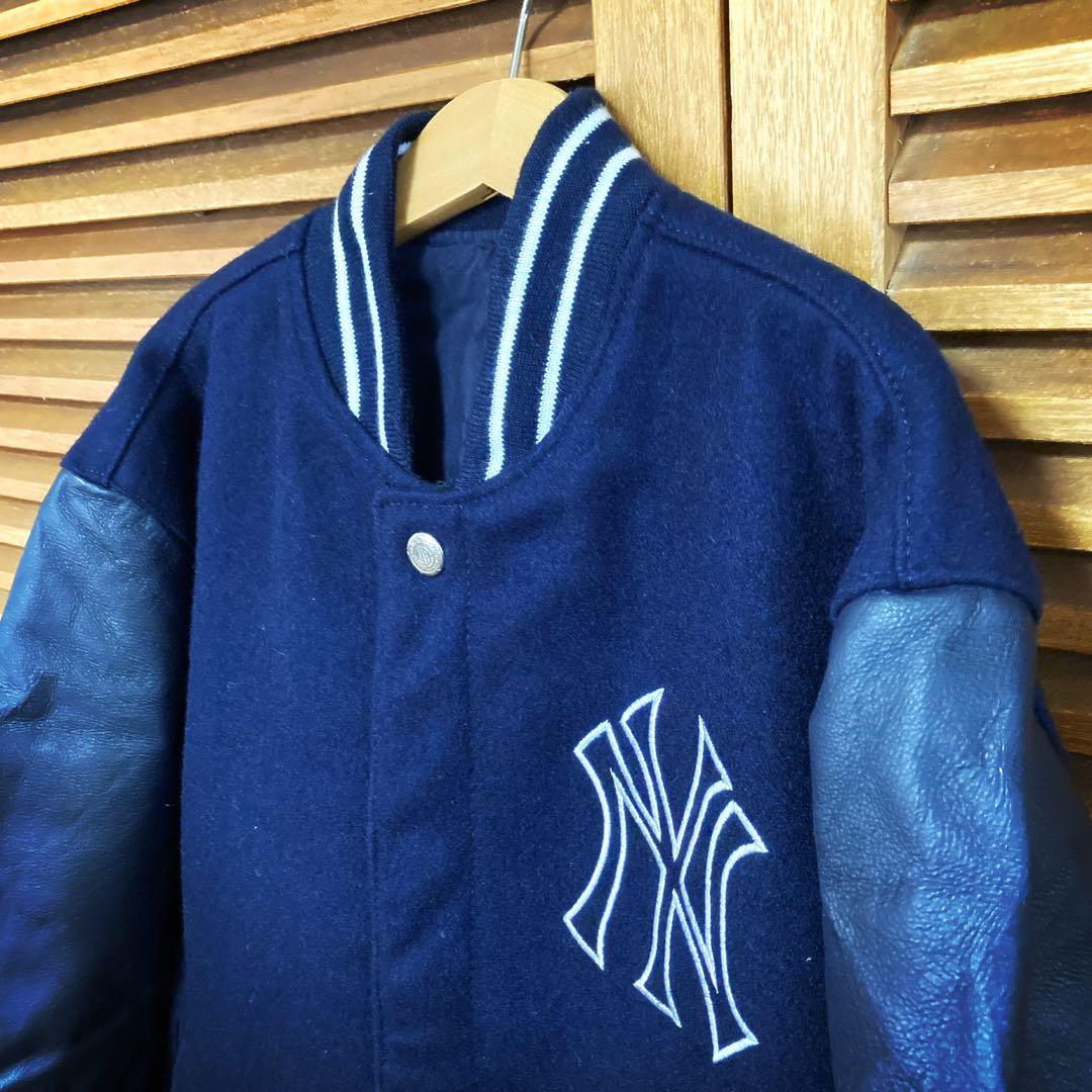 ヤンキース JH DESIGN リバーシブル 袖革スタジャン