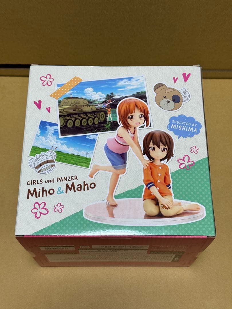 西住みほ＆西住まほ 10 years Memory フィギュア ポストカード付き