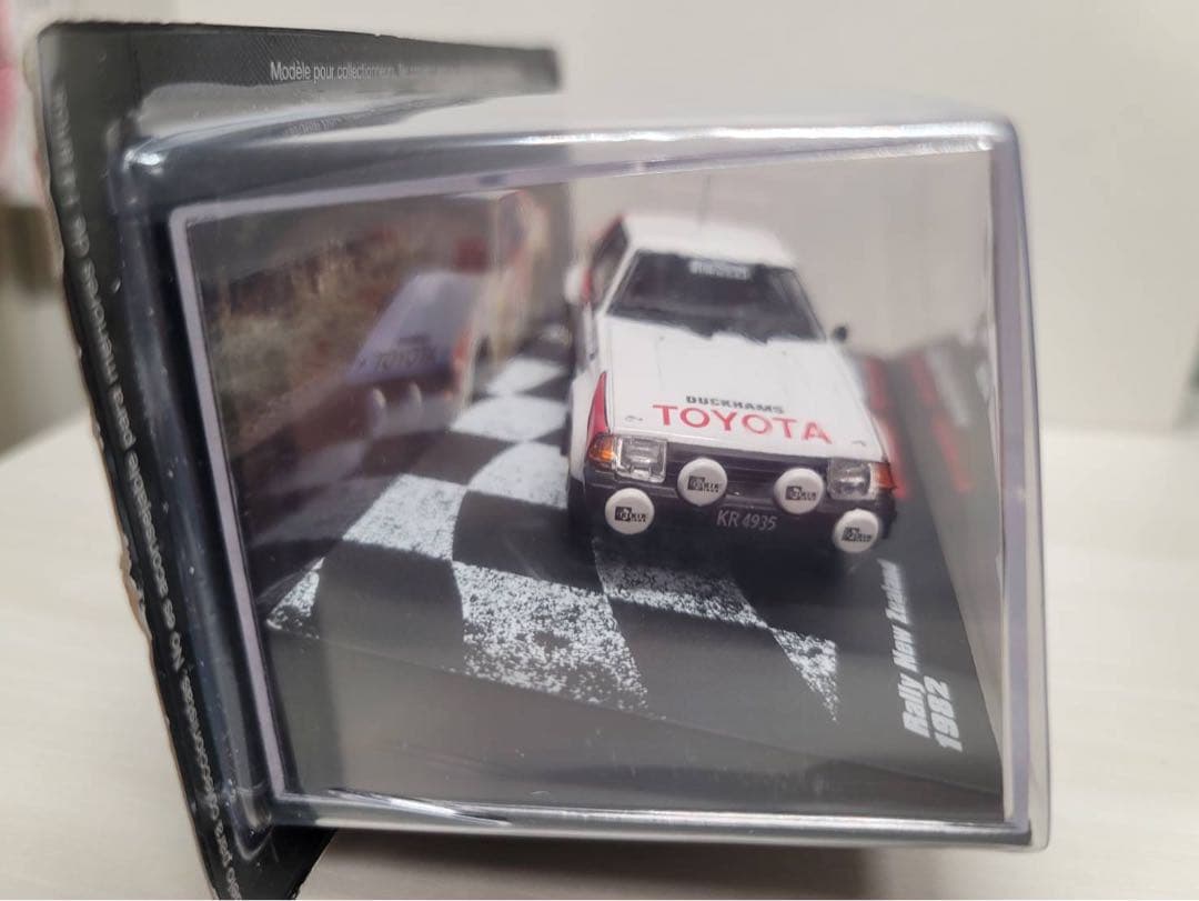 トヨタ セリカ 2000GT #4 ラリーNZ 1982 ワルデガルド 1/43