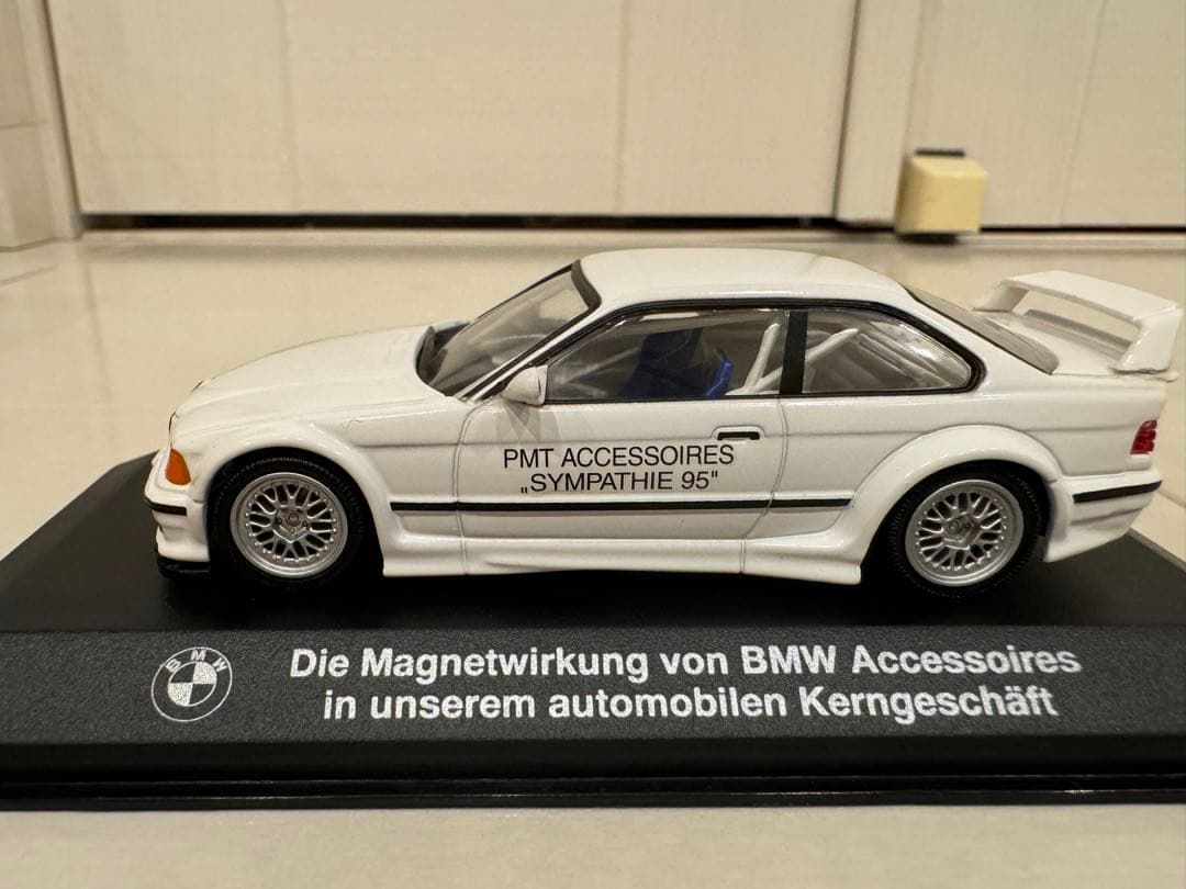  M3GTR 1993 street white ミニカー ミニチャンプス