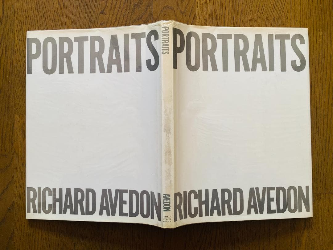 リチャード・アヴェドン「Portraits 」1976年　直筆サイン入り