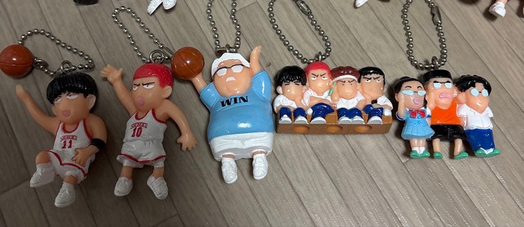 スラムダンク スラムスイング フィギュアキーホルダー まとめ売り