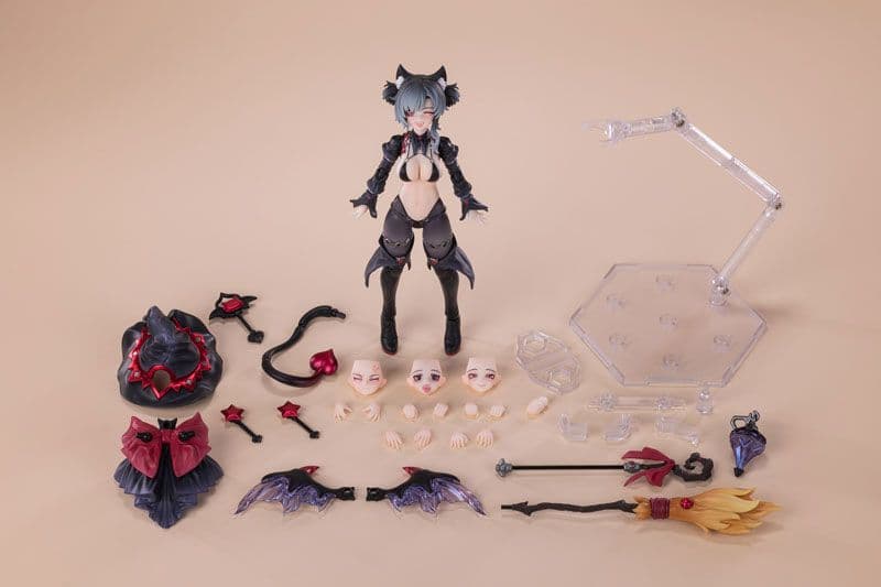 見習魔女・星川猫猫　アクションフィギュア　黒髪Ver.