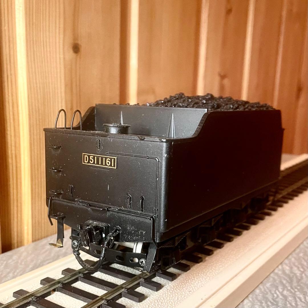 三井金属工芸製 蒸気機関車 D51 1161 鉄道模型 1/42縮尺 (箱入り)