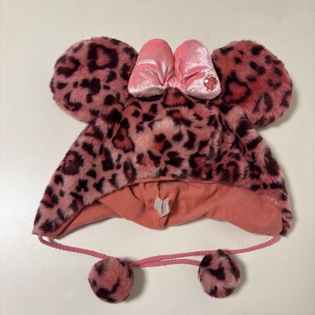 ディズニーヒョウ柄ファンキャップ2点セット
