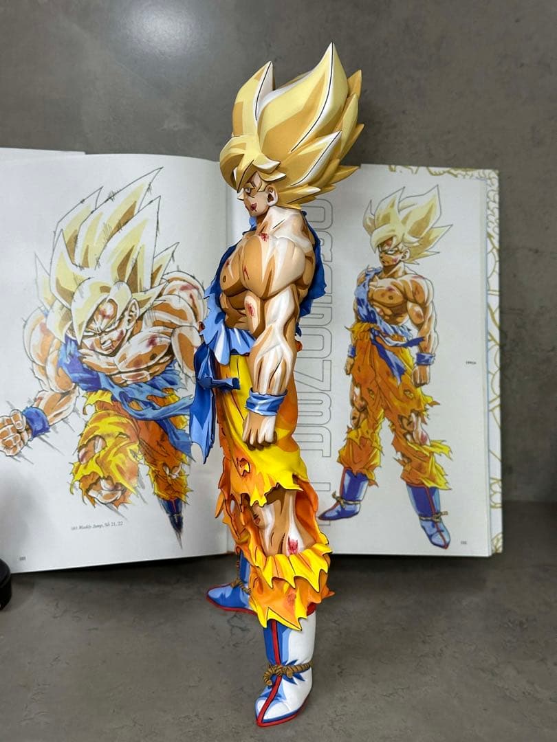 ドラゴンボール SMSP 孫悟空 リペイント フィギュア　一本