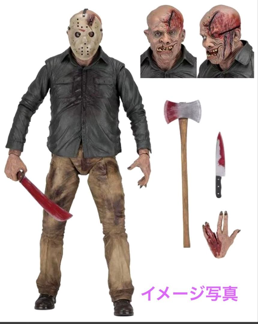 ネカ 1/4スケール 13日の金曜日 完結編 ジェイソン フィギュア NECA