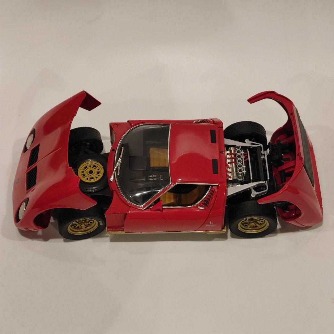 京商　ランボルギーニ ミウラ レッド ゴールド　1/18