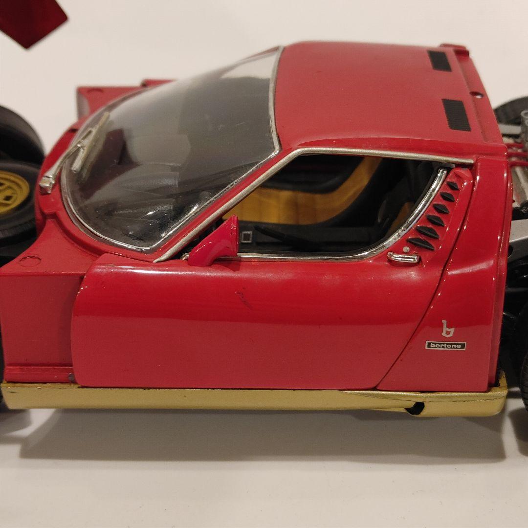 京商　ランボルギーニ ミウラ レッド ゴールド　1/18