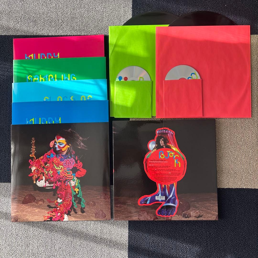 洋楽 BJORK earth intruders LP CD DVD