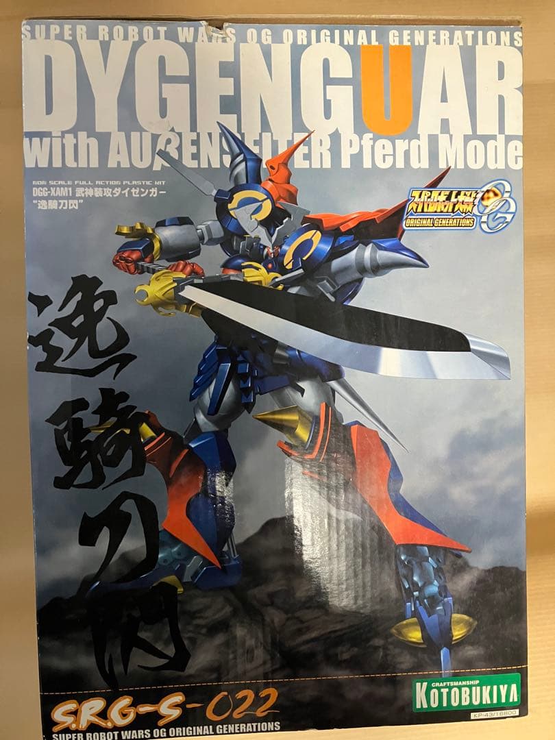 コトブキヤ スーパーロボット大戦 OG 武神装攻ダイゼンガー 逸騎刀閃