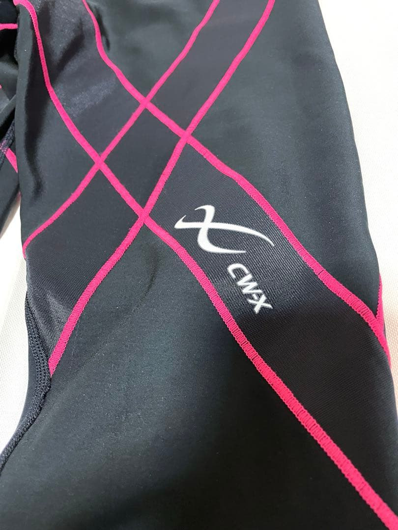 美品 ワコール cw-x セットアップ スポーツタイツ レディースM