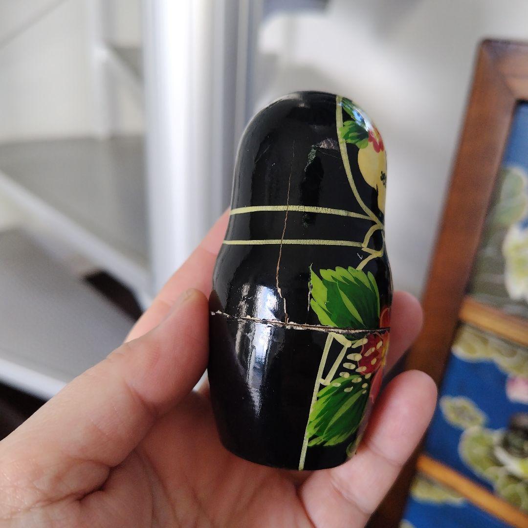 レア！suicoke スイコック スカルマトリョーシカ ブラック×レッドフラワー