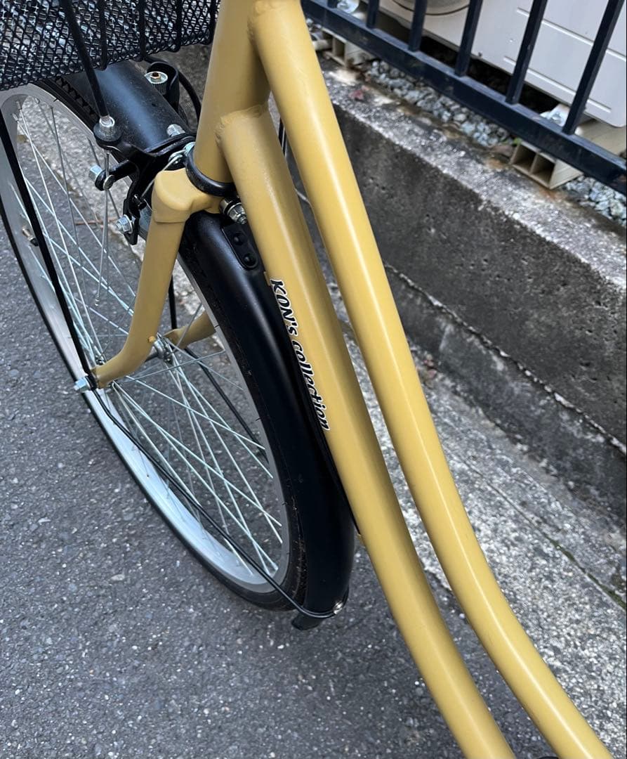 26インチ　シティーサイクル　自転車　ママチャリ　大阪から