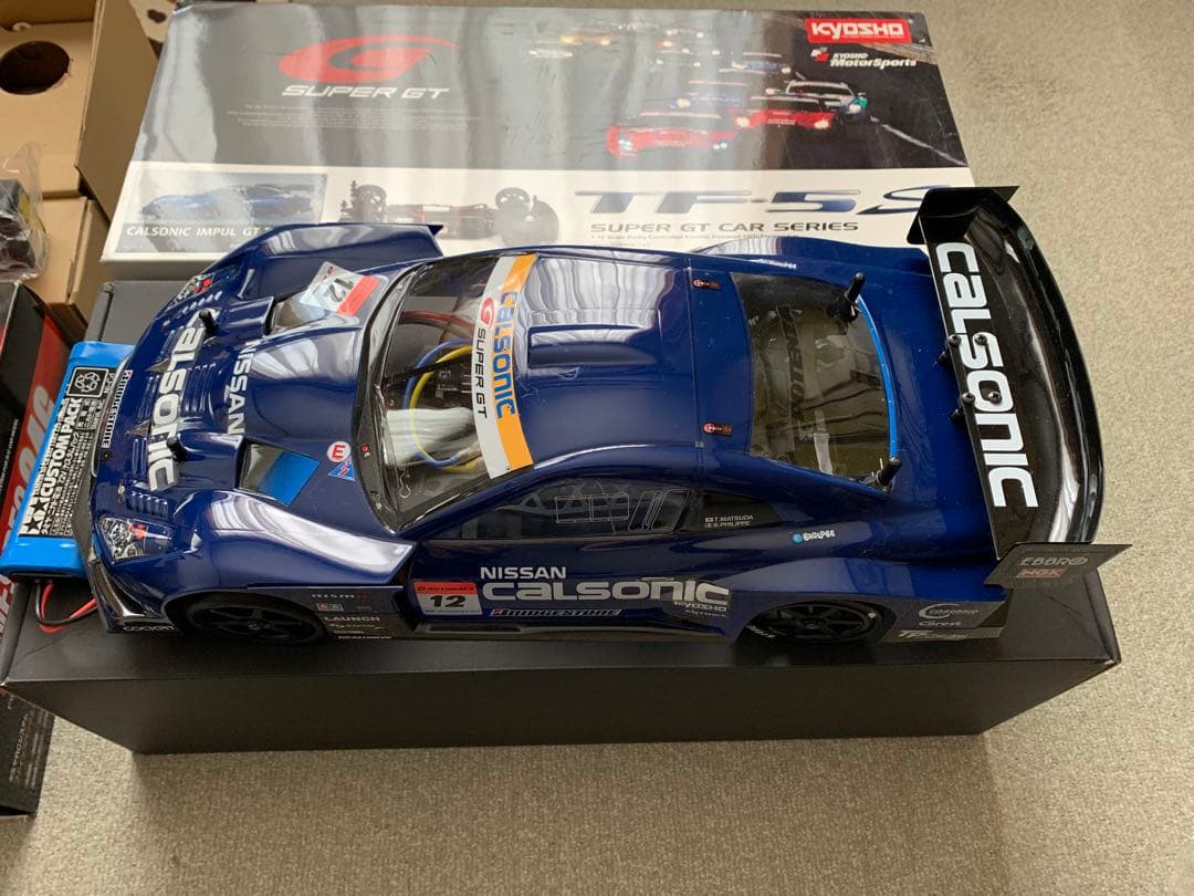 京商 TF-5S カルソニック インパル GT-R 本体 プロポ