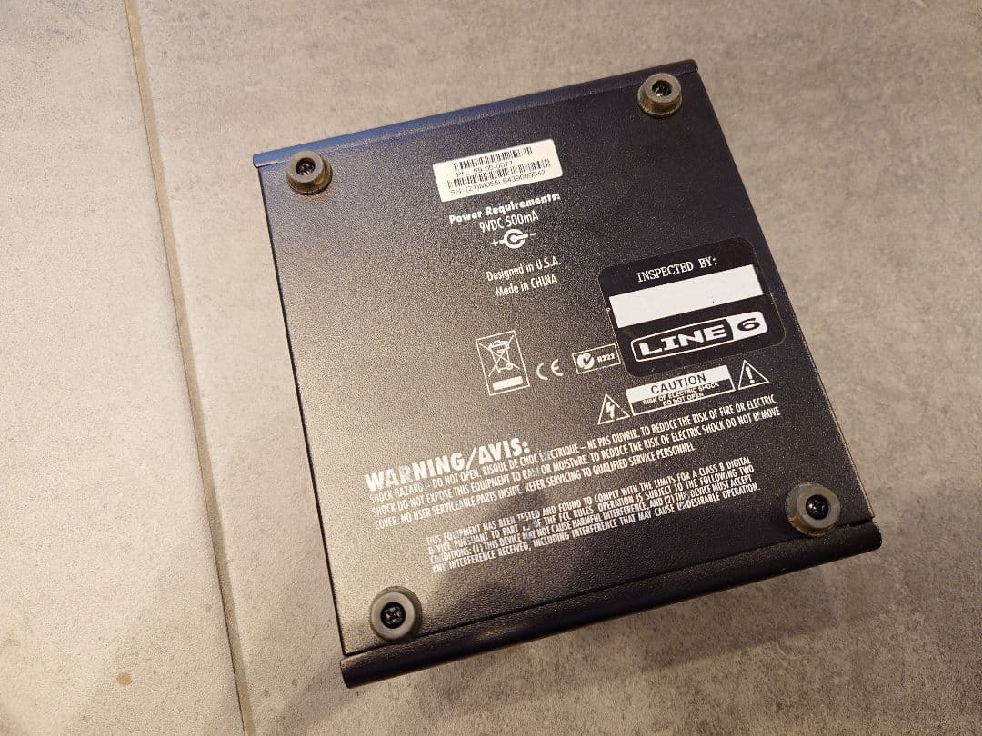 ギター LINE 6 M5 Stompbox Modeler