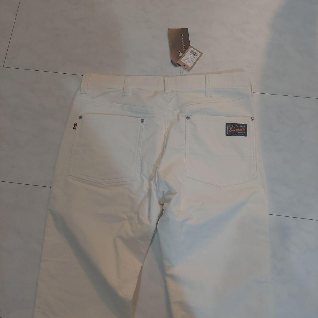 ROUGH AND SWELL コーデュロイパンツ L ホワイト