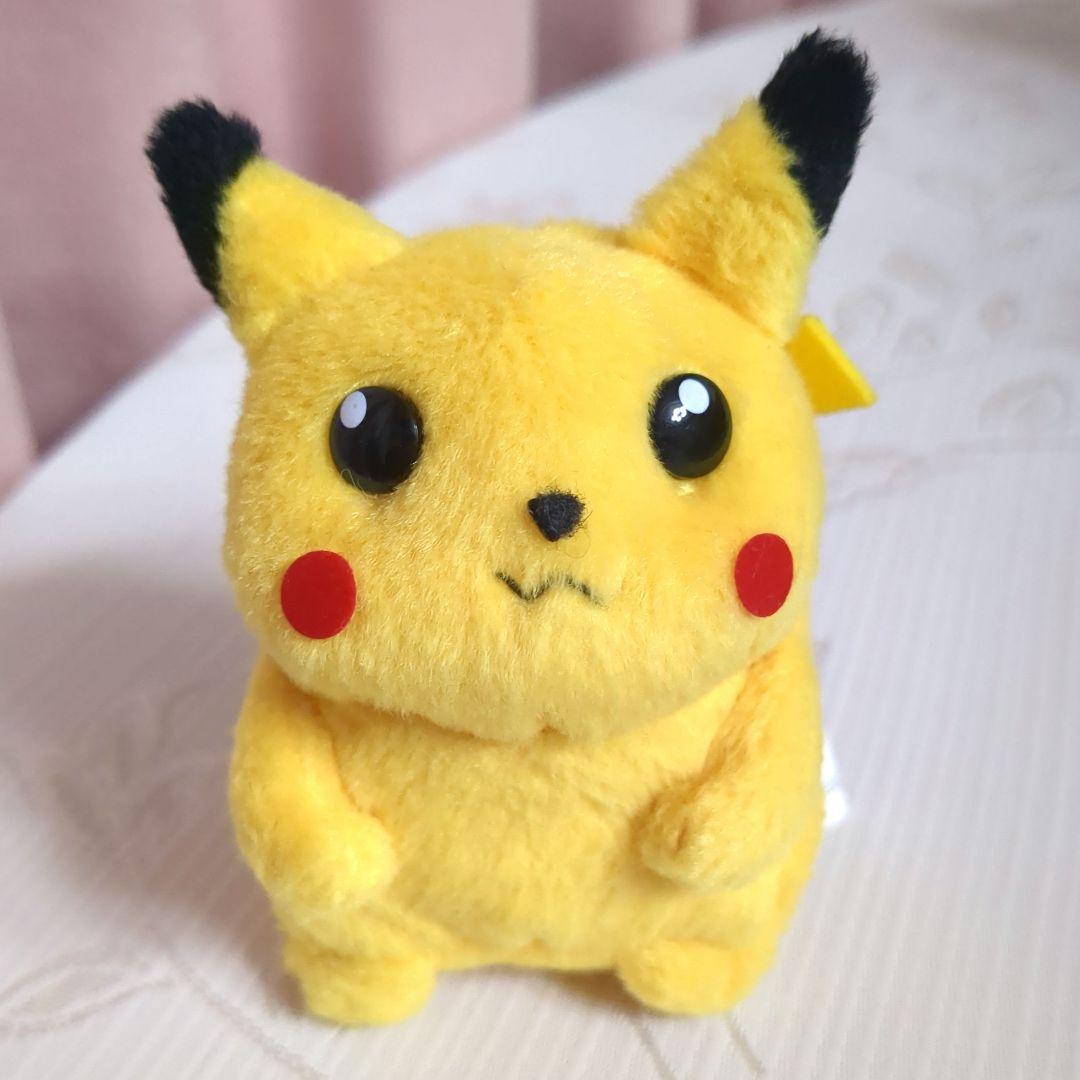 ピカチュウ　ぬいぐるみ　バンダイ　1997　ニンテンドー　初期　当時物　レトロ