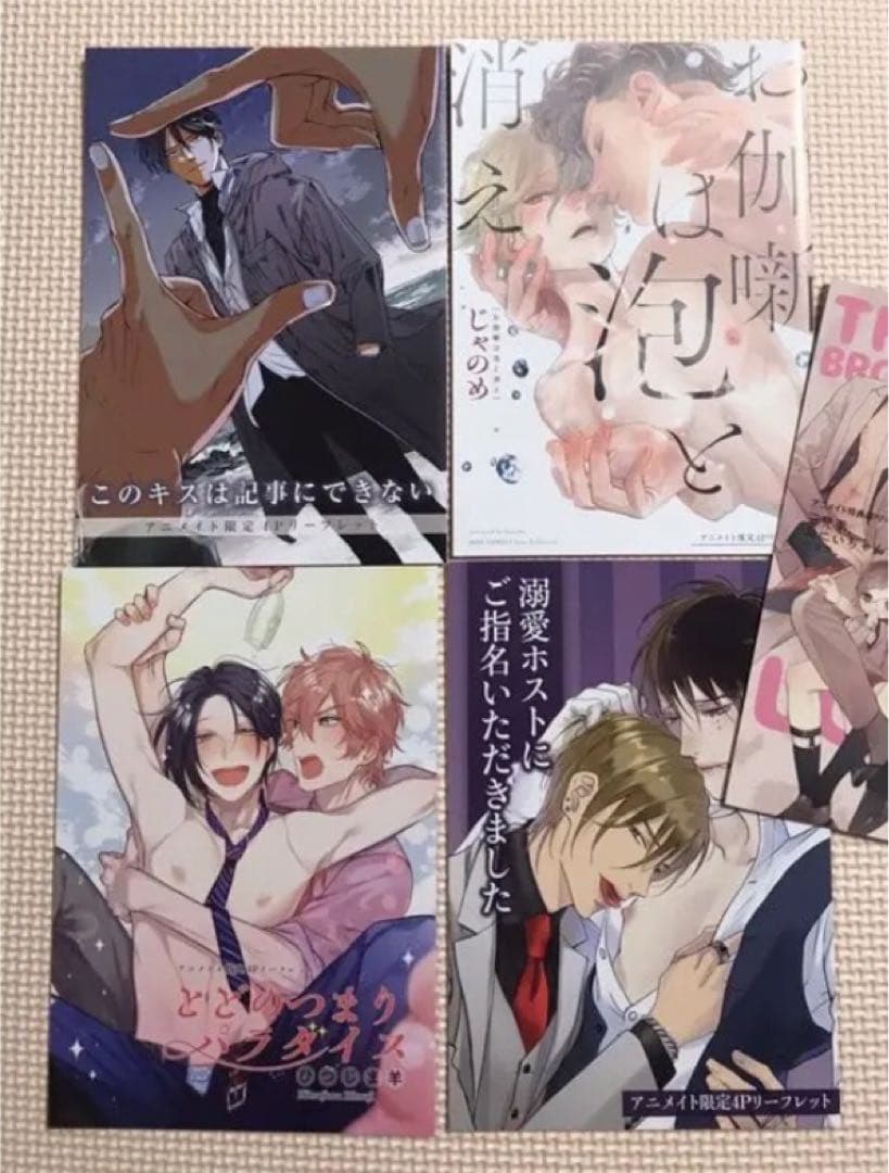 BL 特典　  リーフレットまとめ①