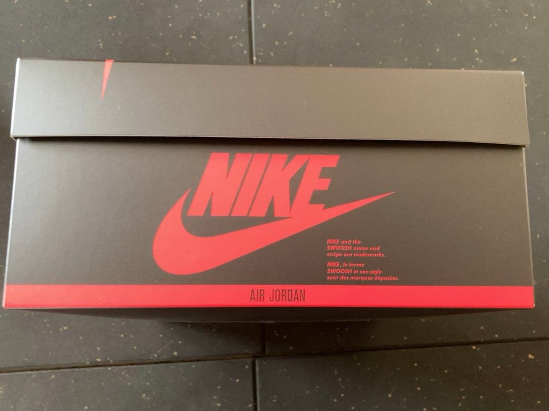 NIKE エアジョーダン JPN 144 レッド/ブラック(模型)