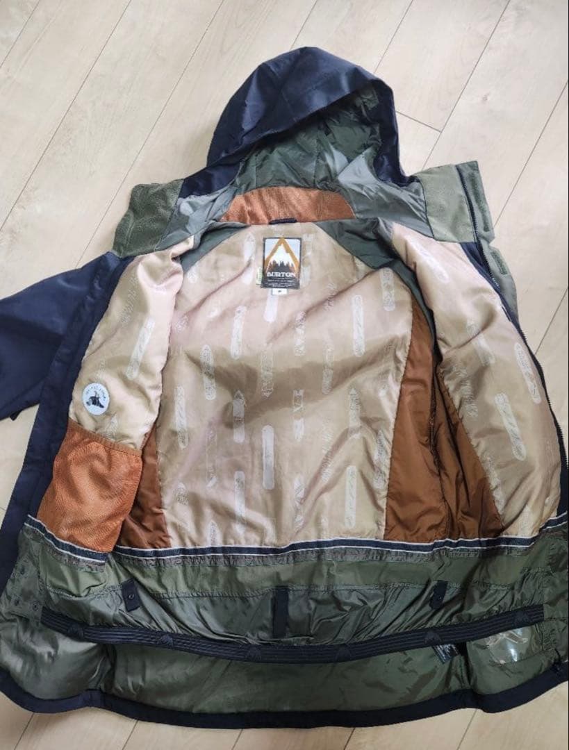 BURTON バートン スノーボードウェア M ＋ビブパンツM（オマケ）