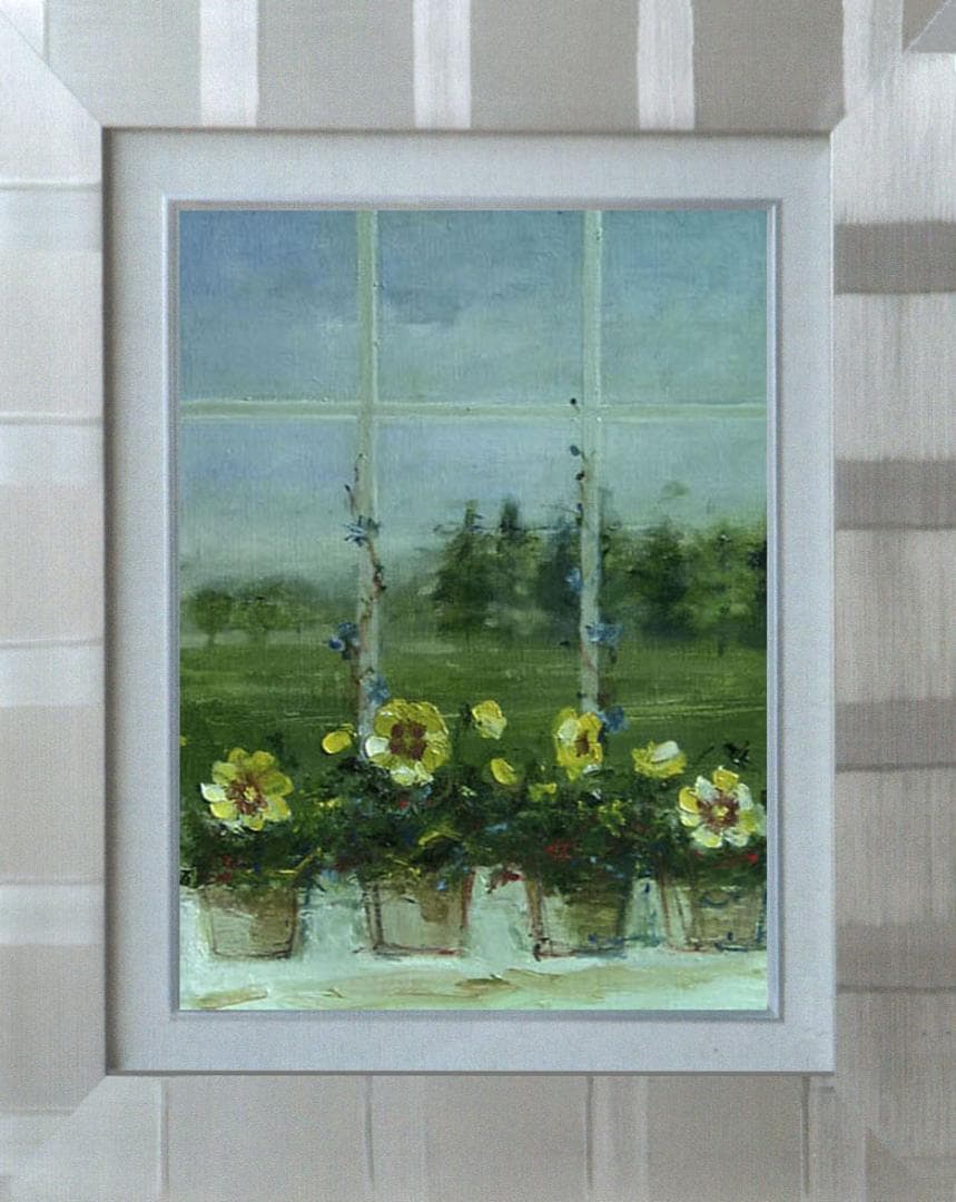 油絵 菅家令子 絵 絵画 インテリア F4-070402 花