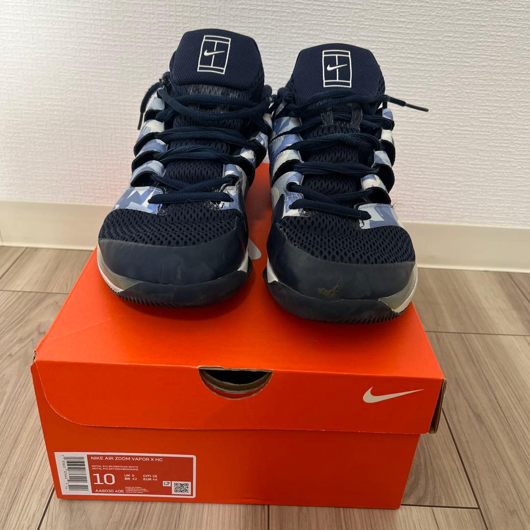 Nike Air Zoom Vapor X HC ネイビー/カモ