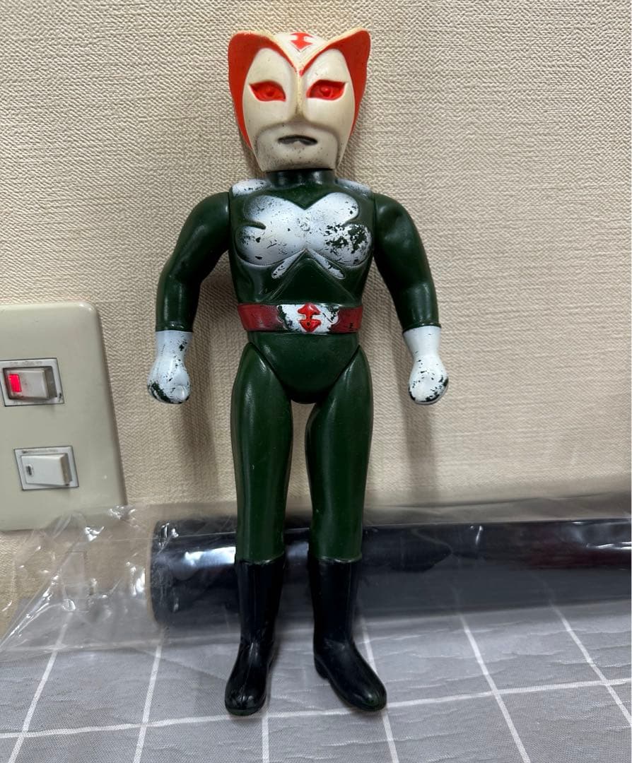 超人　バロムワン　パチソフビ　当時物