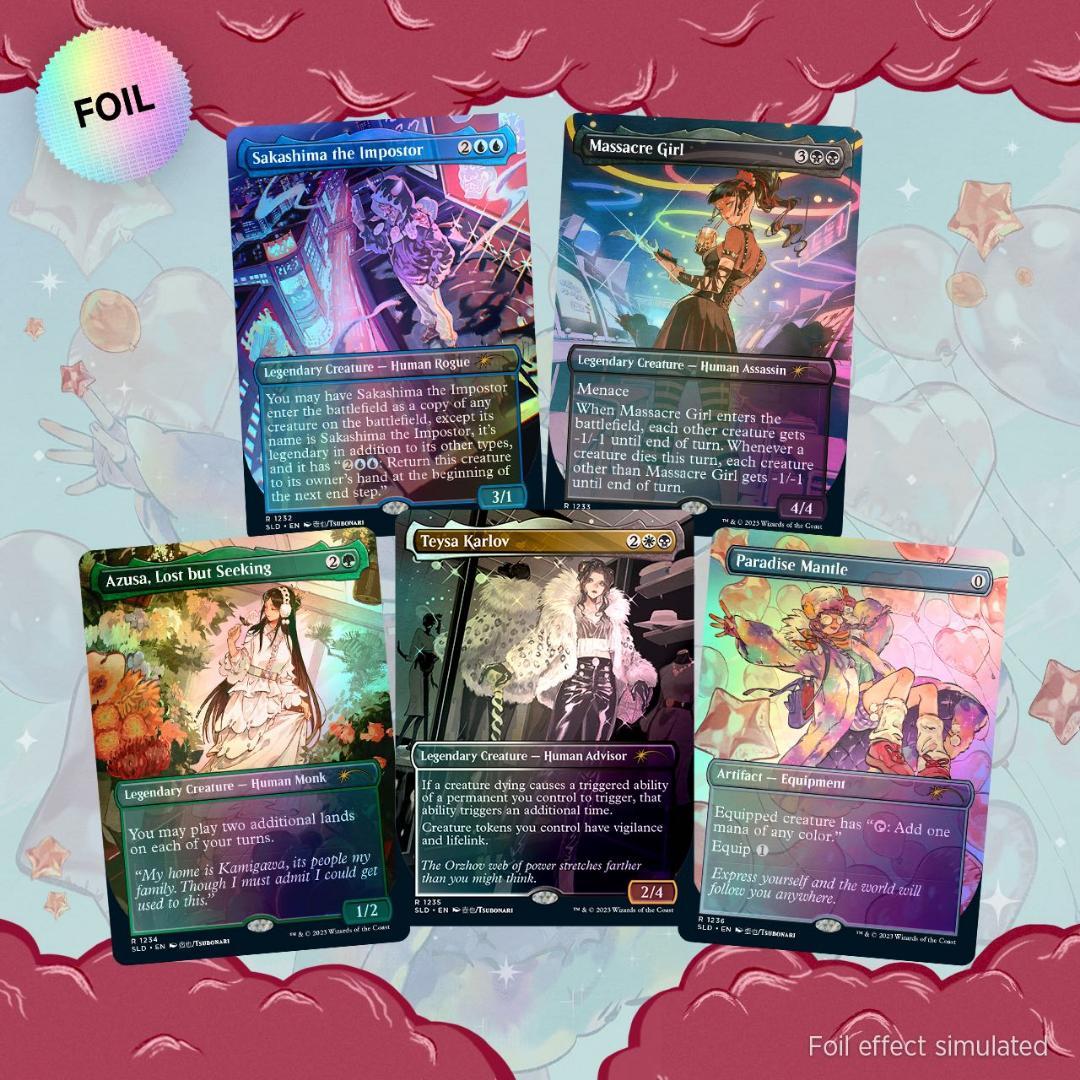 MTG Secret Lair City Styles Foil 未開封