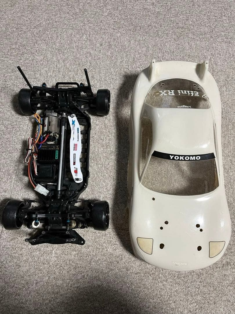 ヨコモ　ドリフトパッケージ　RX-7ボディ　動作OK ドリフトラジコン