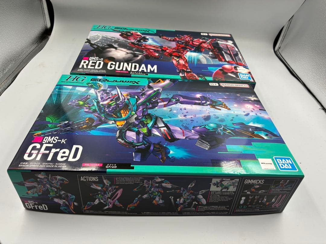 HG 赤いガンダム　HG GFreD ジフレド
