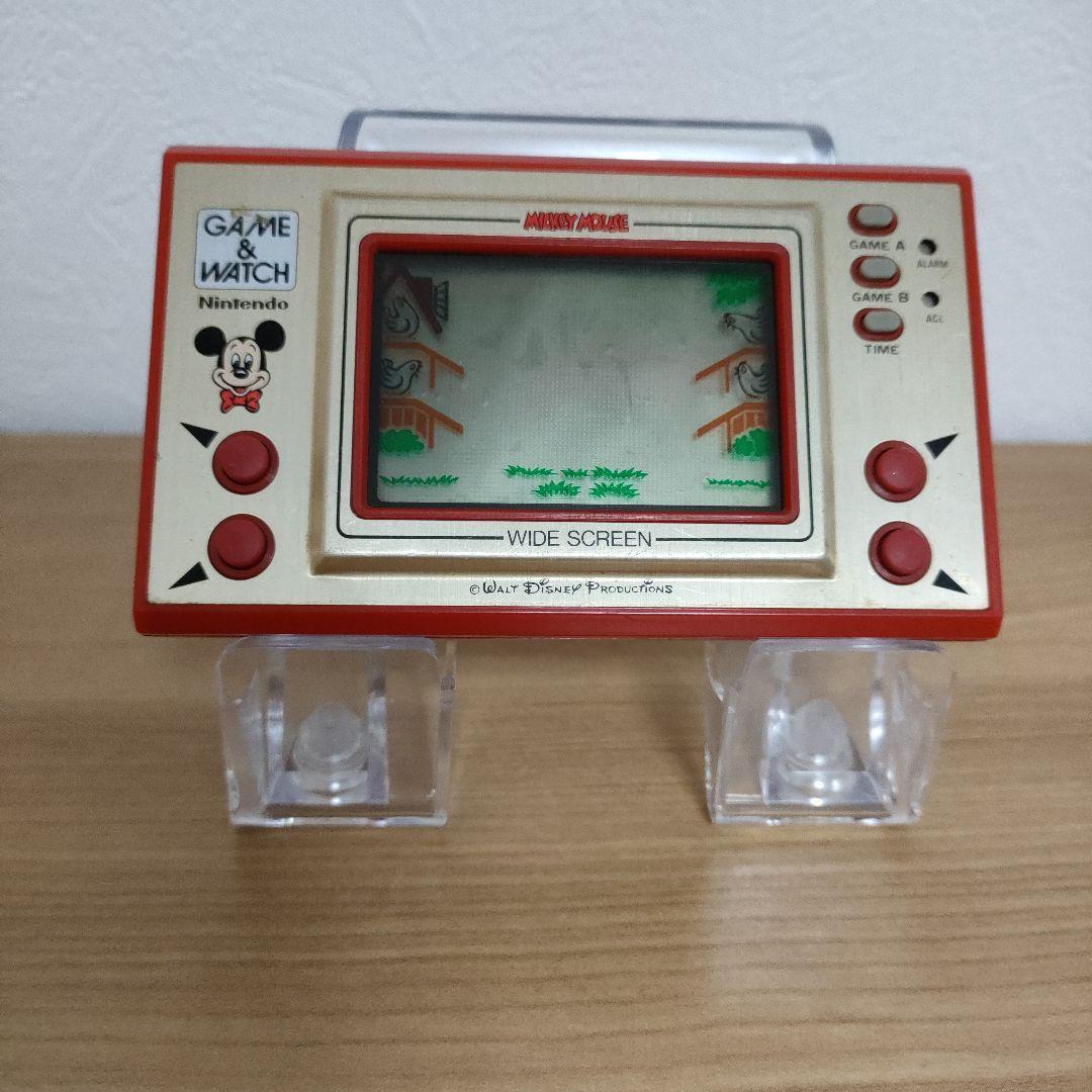 ゲーム＆ウォッチ　ミッキーマウスNintendo　ニンテンドー　メンテナンス済み
