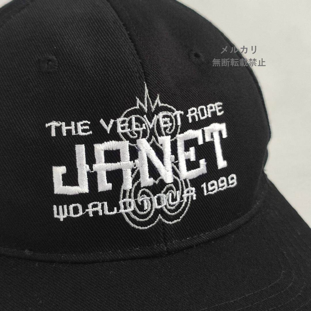 ジャネットジャクソン The Velvet Rope 1999公式ツアーキャップ