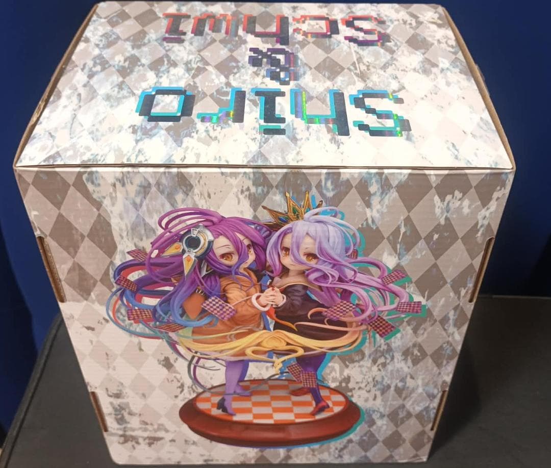 ノーゲーム・ノーライフ ゼロ 白＆シュヴィ 開封品 1/7 完成品フィギュア