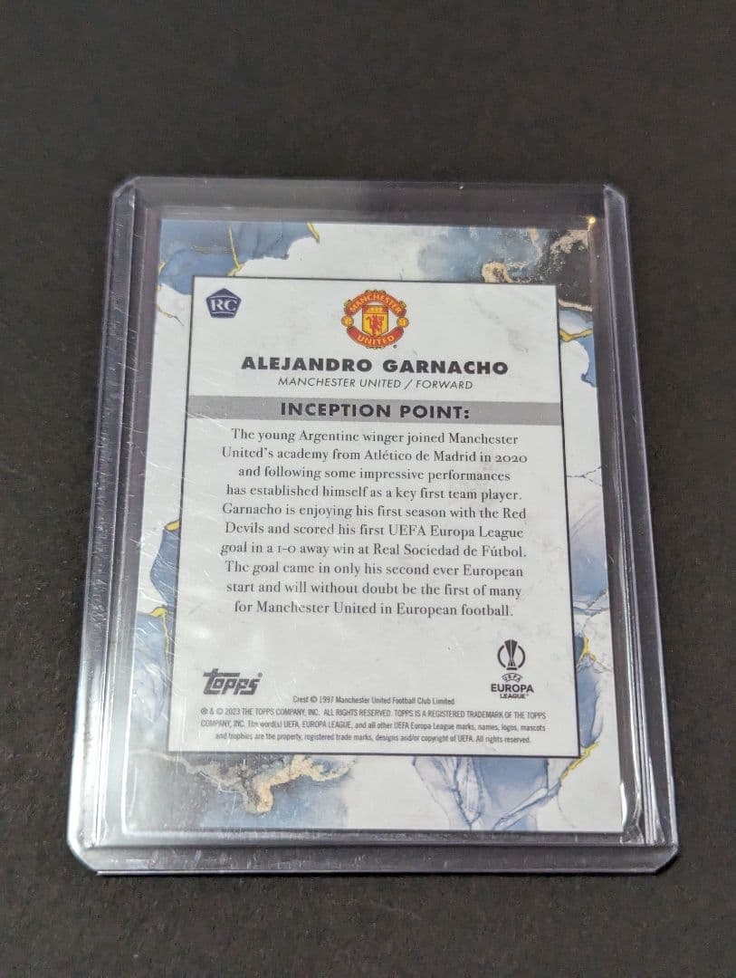 Topps inception 22-23 ガルナチョ RC ルーキー マンU