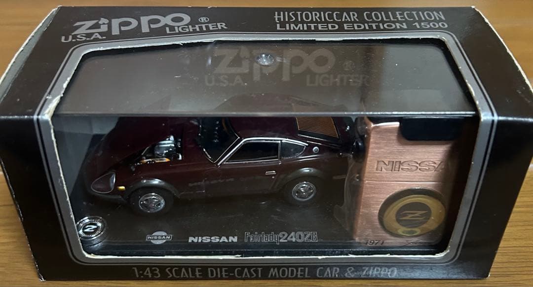 【未使用/未開封品】株フカシロ商事1/43ミニカーzippo付き2個セット限定品
