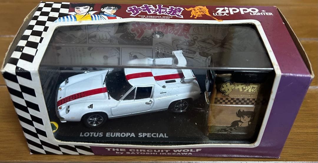 【未使用/未開封品】株フカシロ商事1/43ミニカーzippo付き2個セット限定品