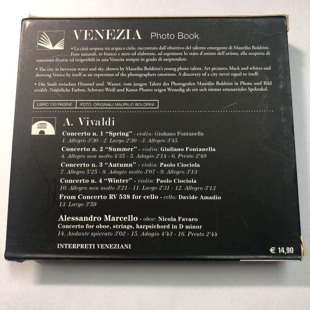 ベネチアVENEZIA - ART-PHOTOBOOK CD+BOOK