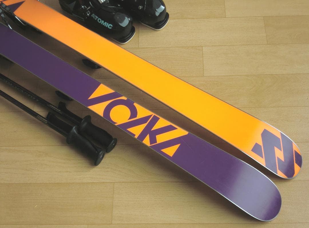 ■■送料無料■VOLKL■女性用フリースキーセット■板155靴24-24.5■■
