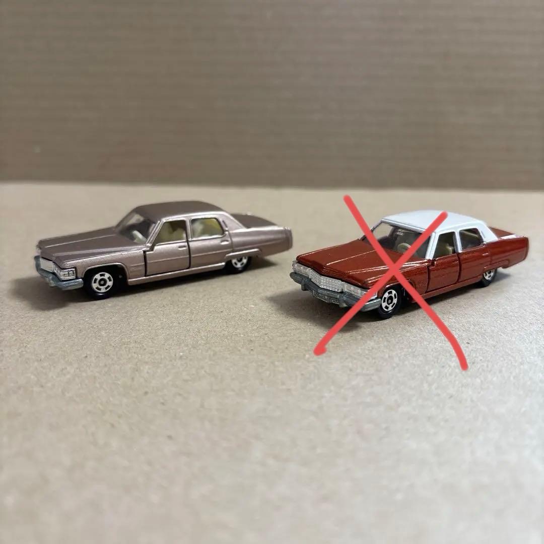 トミカ　日本製　F2 キャデラック　フリートウッド　ブローアム　3台　箱なし