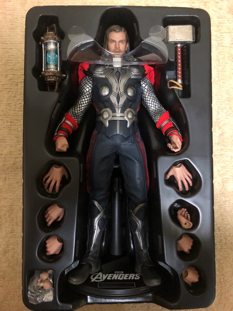 ホットトイズ　2体セット　アベンジャーズ　ロキ　ソー　ディズニー　エンドゲーム
