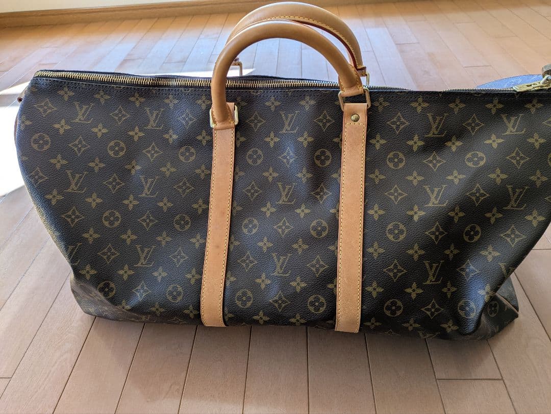 正規品 ルイ・ヴィトン ボストンバッグ ショルダー付 キーポル60