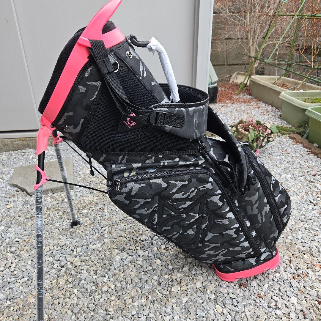 【新品】OMNIX オムニックス カモ スタンドバッグ 8.5型 キャディバッグ