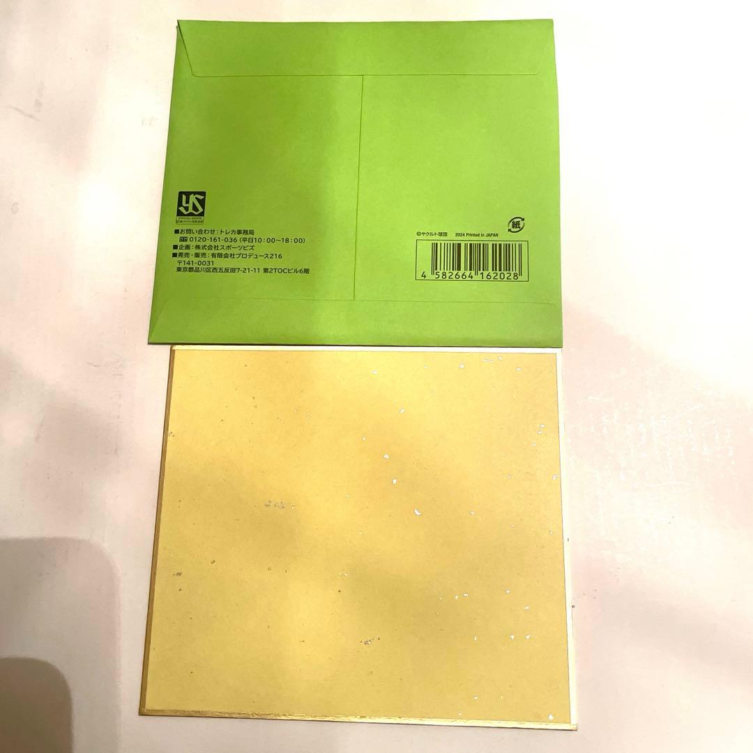 内山壮真選手　トレーディングmini色紙　サイン色紙　金久保選手　今野選手