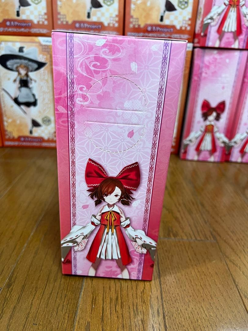 17個★東方Project 東方妖々夢 プレミアムフィギュア霧雨魔理沙 博麗霊夢
