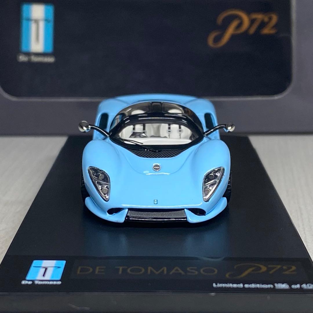 【希少】Peako 1/64 De Tomaso P72 Baby Blue