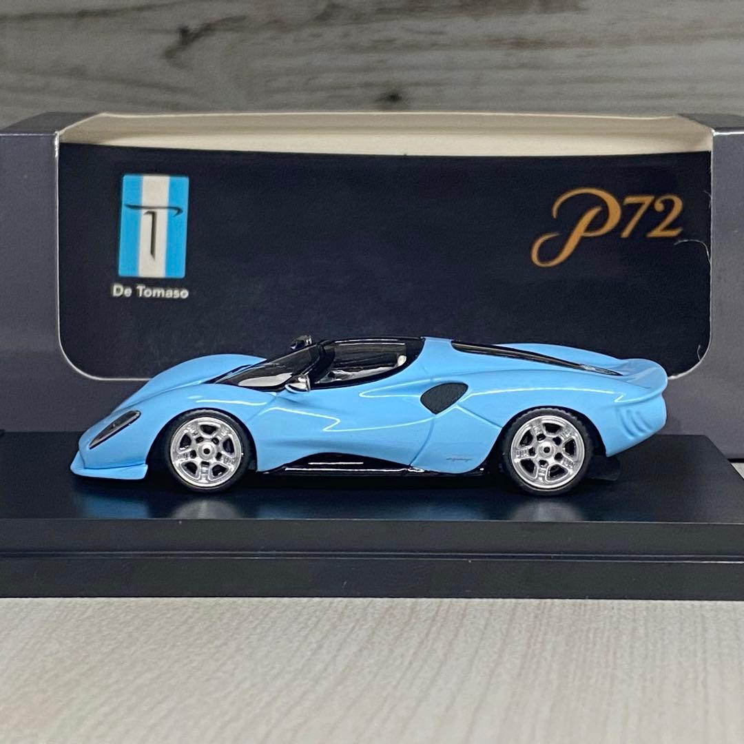 【希少】Peako 1/64 De Tomaso P72 Baby Blue