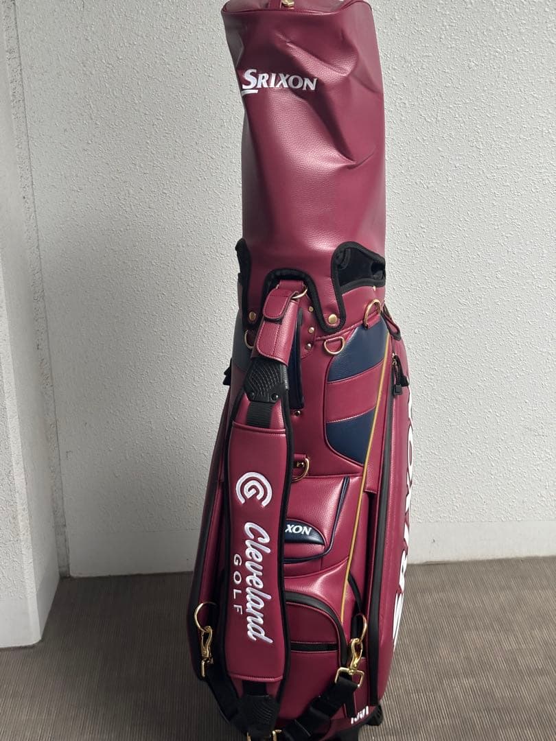 【美品】スリクソン キャディバッグ 松山英樹モデル