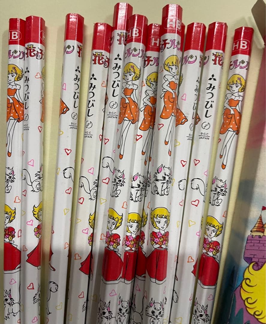 昭和レトロ鉛筆　　花子のルンルン鉛筆