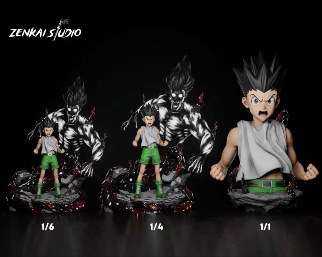 ハンター×ハンター 1／6スケール ゴン·フリークス フィギュア ガレージキット